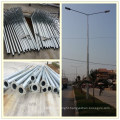 11m Galvanized Steel Pole with 120W LED Street Lamp